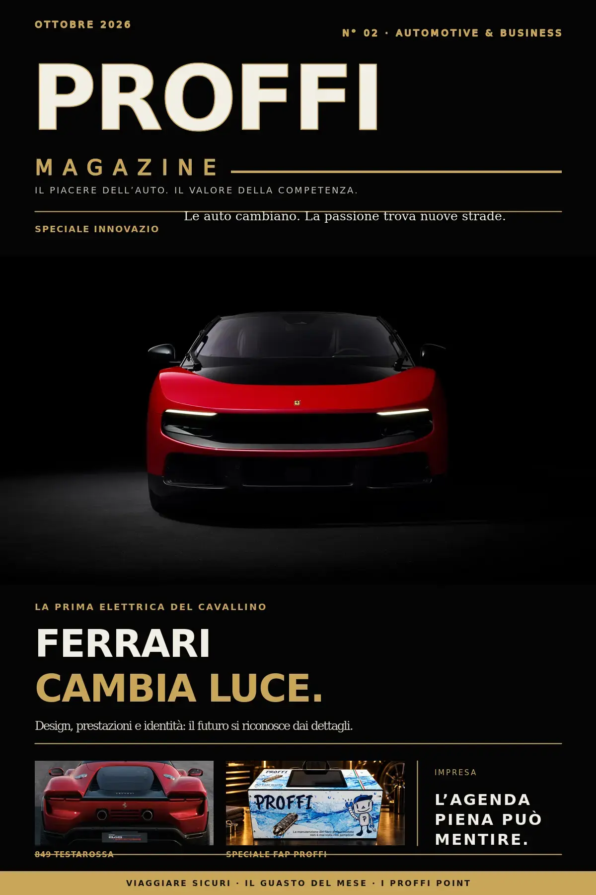 Copertina Proffi Magazine ottobre 2026
