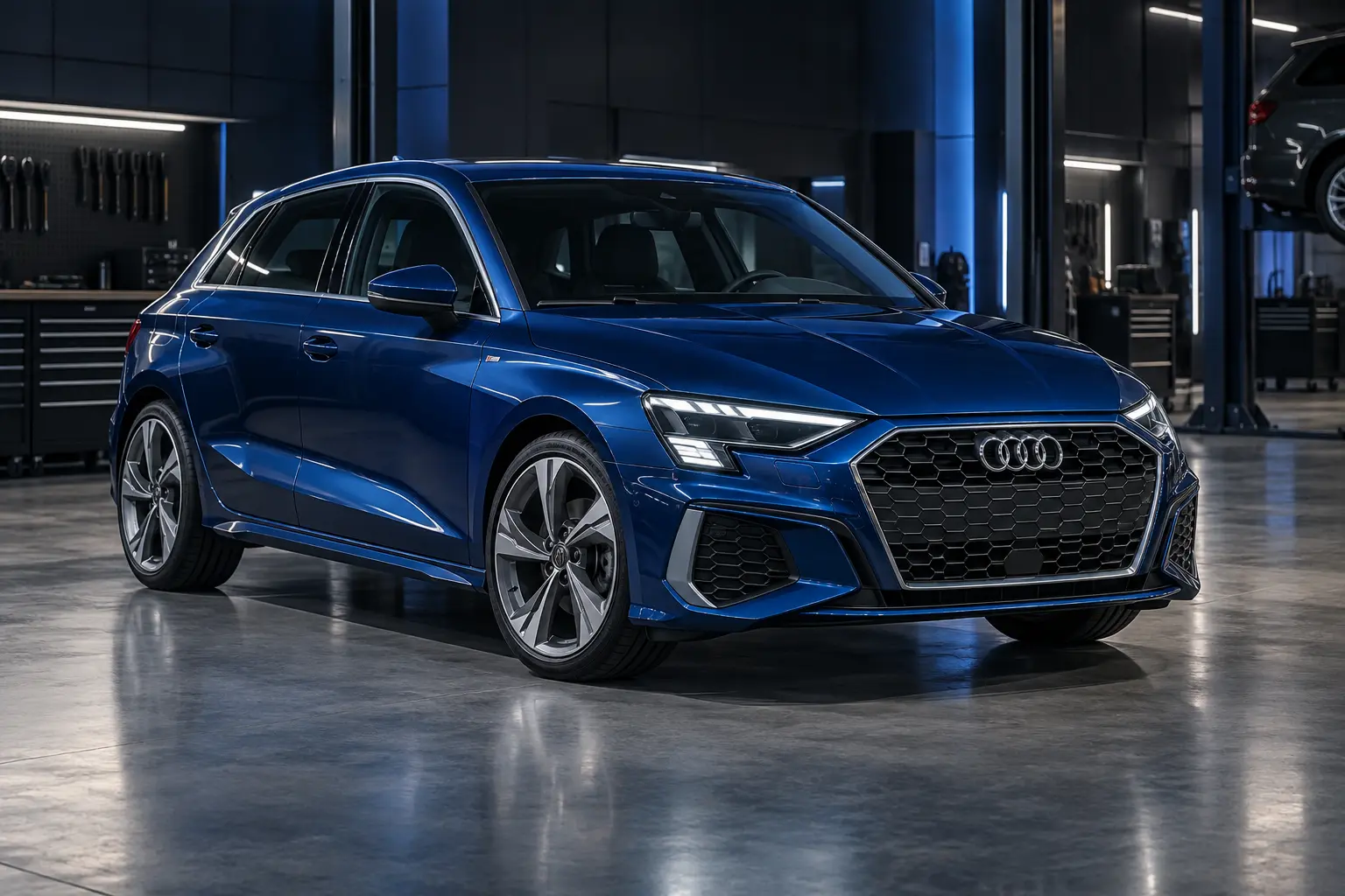 Audi A3 8Y in officina