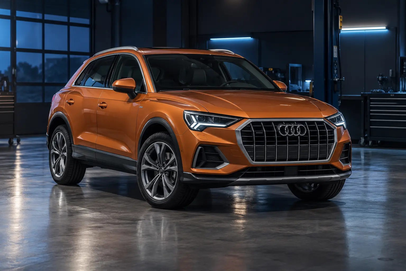 Audi Q3 in officina