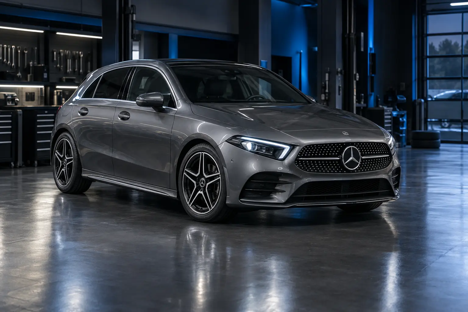 Mercedes-Benz Classe A in officina