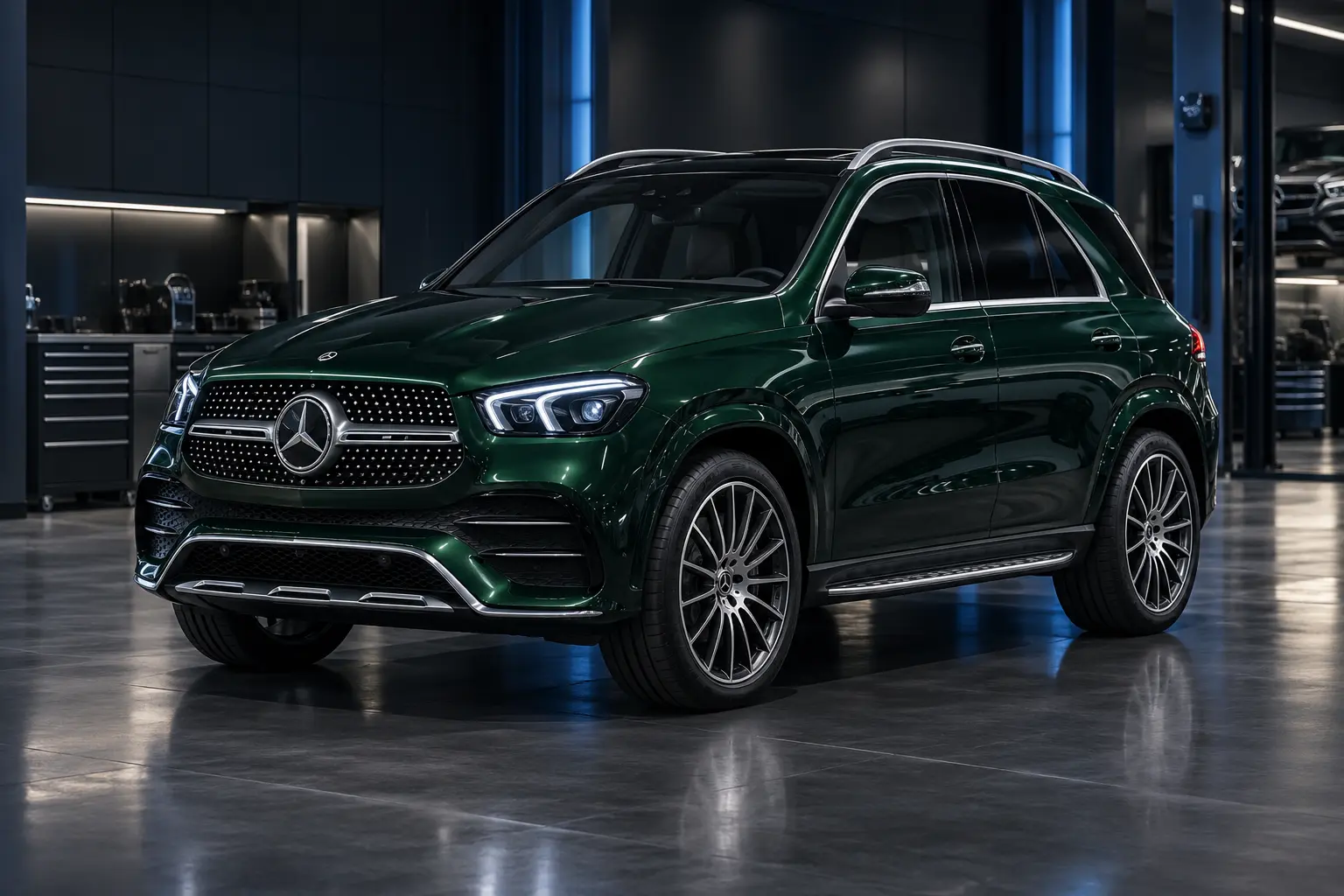 Mercedes-Benz GLE W167 in officina