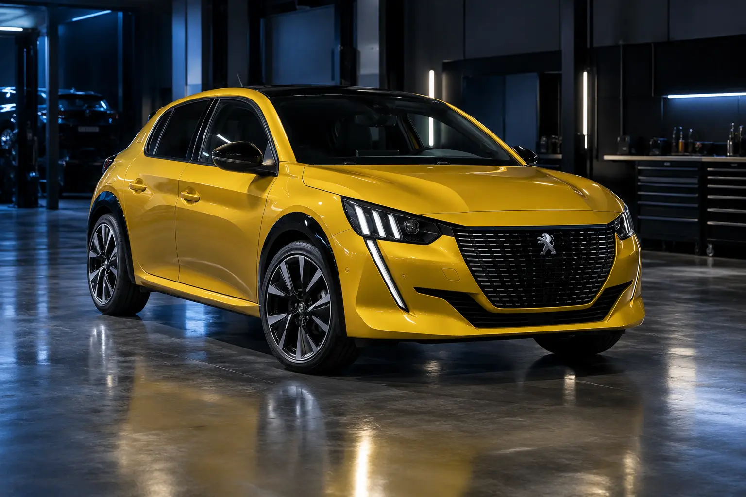 Peugeot 208 in officina