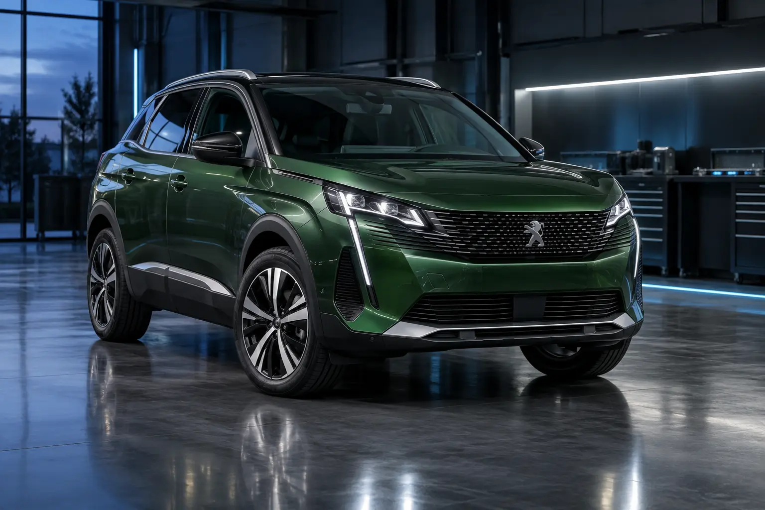 Peugeot 3008 in officina