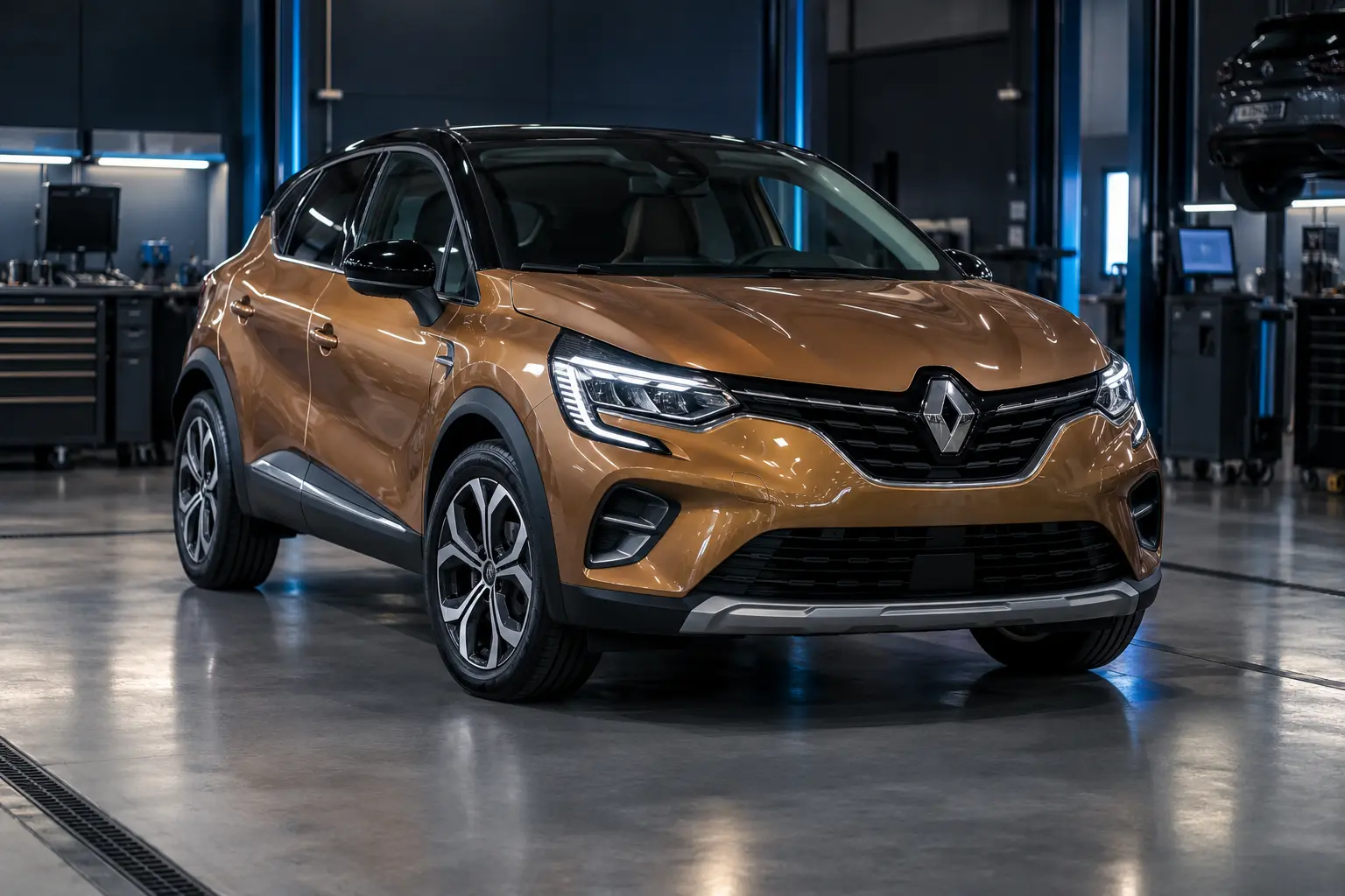 Renault Captur II in officina